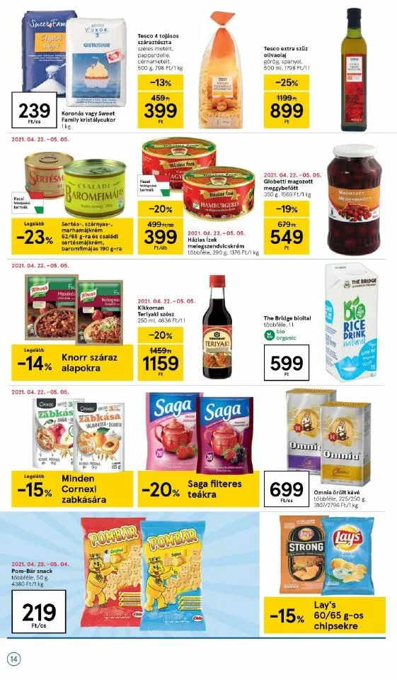Tesco akciós újság 04.29–05.05 – 14. oldal