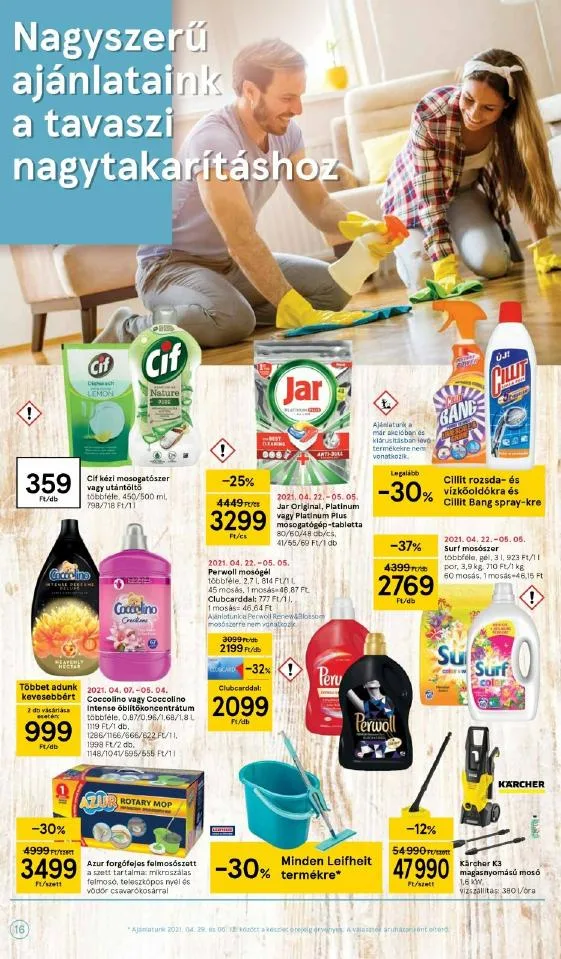 Tesco akciós újság 04.29–05.05 – 16. oldal