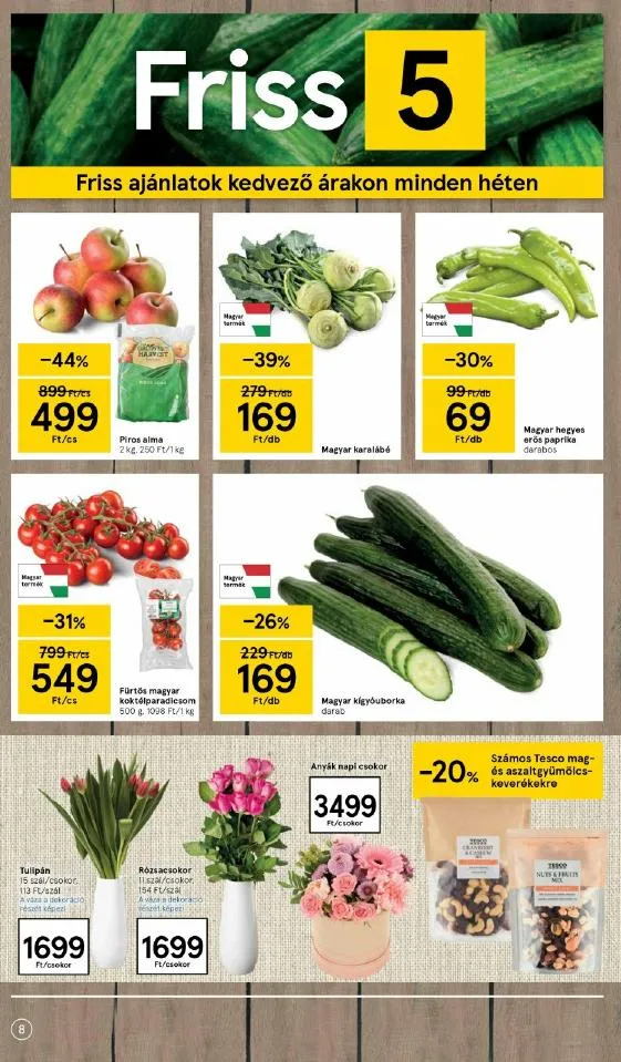 Tesco akciós újság 04.29–05.05 – 8. oldal