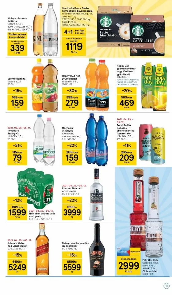 Tesco akciós újság 05.06–05.12 – 11. oldal