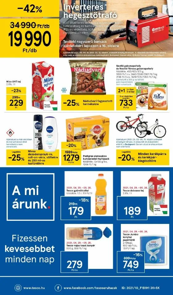 Tesco akciós újság 05.06–05.12 – 20. oldal