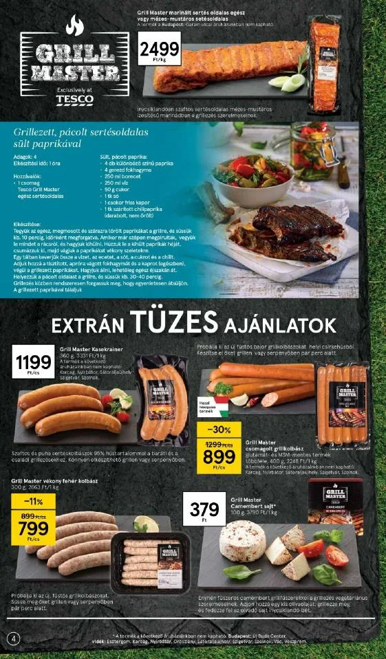 Tesco akciós újság 05.06–05.12 – 4. oldal