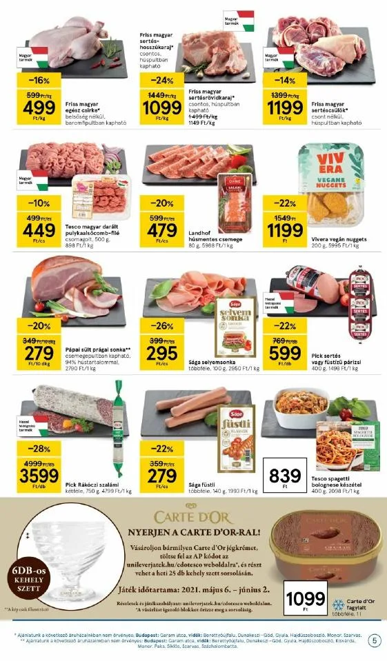 Tesco akciós újság 05.06–05.12 – 5. oldal