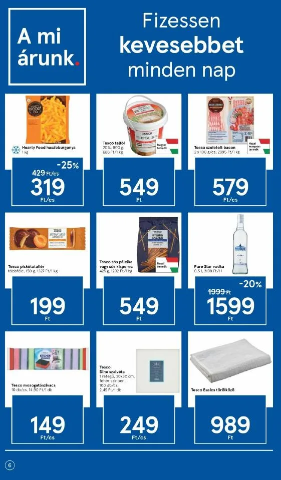 Tesco akciós újság 05.06–05.12 – 6. oldal