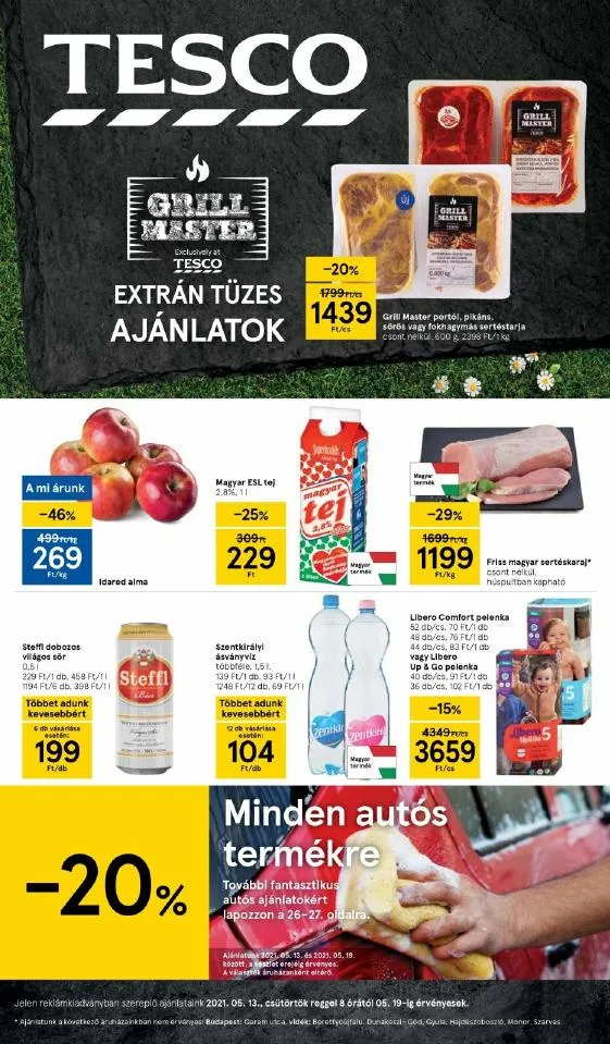 Tesco akciós újság 05.13–05.19