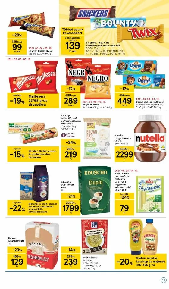 Tesco akciós újság 05.13–05.19 – 13. oldal