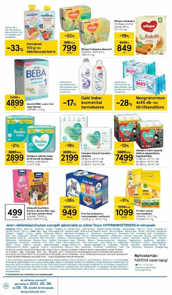Tesco akciós újság 05.13–05.19 – 20. oldal
