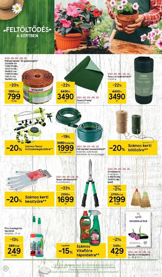 Tesco akciós újság 05.13–05.19 – 22. oldal
