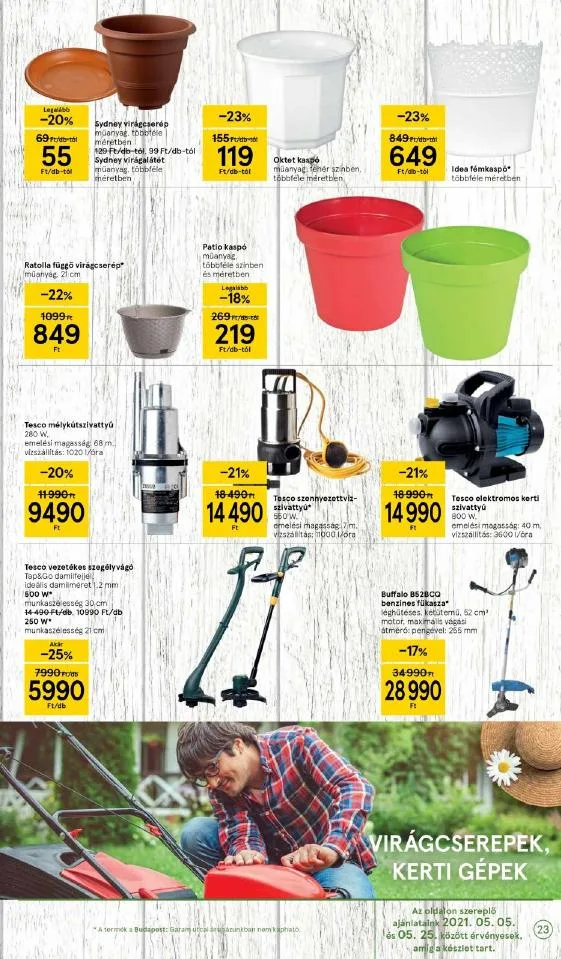 Tesco akciós újság 05.13–05.19 – 23. oldal