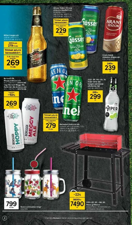 Tesco akciós újság 05.13–05.19 – 4. oldal