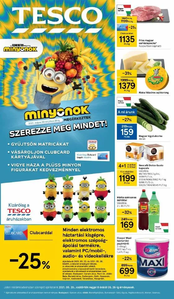 Tesco akciós újság 05.20–05.26