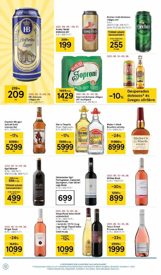 Tesco akciós újság 05.20–05.26 – 12. oldal