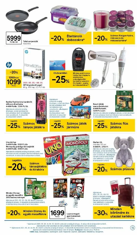 Tesco akciós újság 05.20–05.26 – 15. oldal
