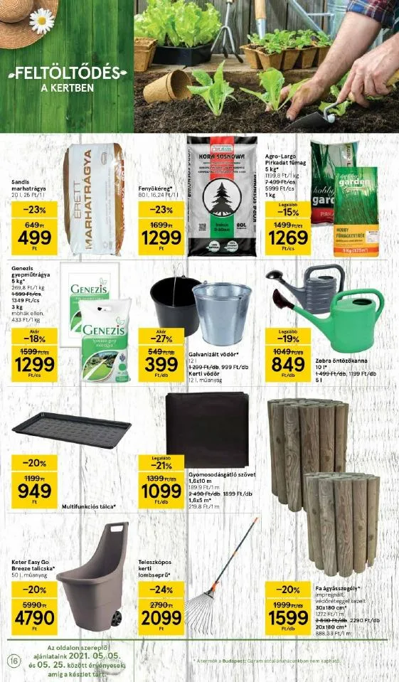 Tesco akciós újság 05.20–05.26 – 16. oldal
