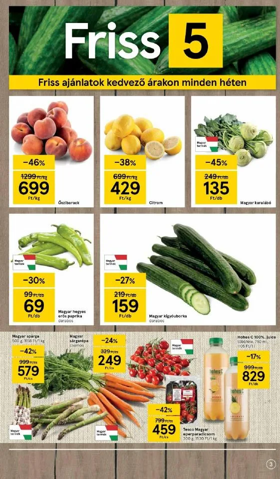 Tesco akciós újság 05.20–05.26 – 3. oldal