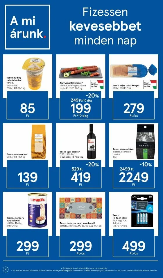 Tesco akciós újság 05.20–05.26 – 4. oldal