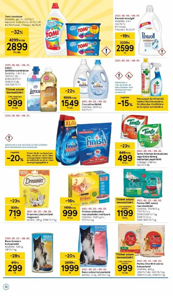Tesco akciós újság 05.27–06.02 – 18. oldal