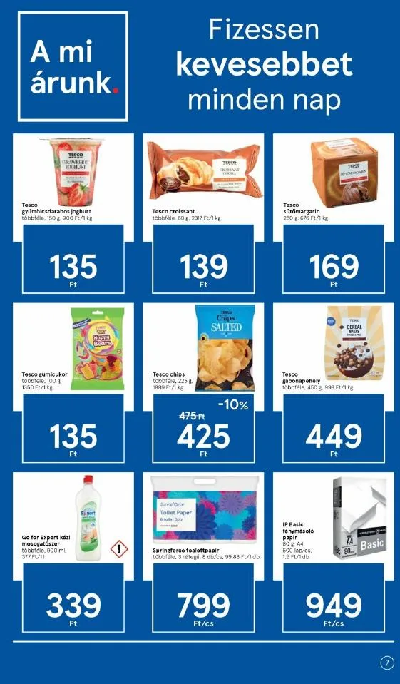 Tesco akciós újság 05.27–06.02 – 7. oldal
