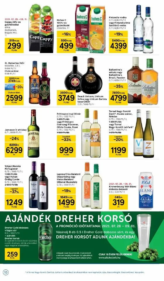 Tesco akciós újság 08.05–08.11 – 10. oldal