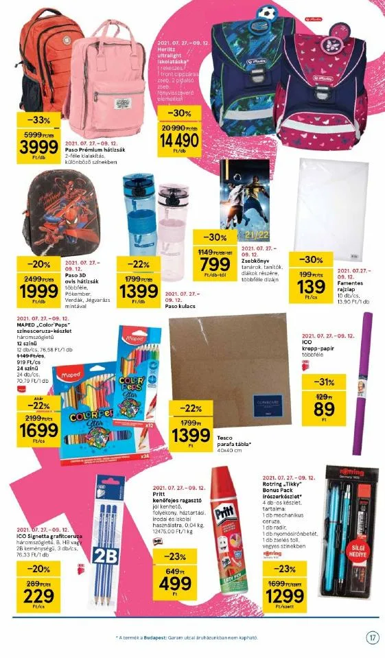 Tesco akciós újság 08.05–08.11 – 17. oldal