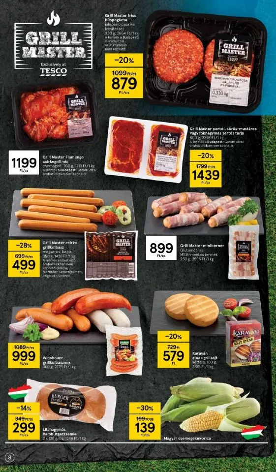 Tesco akciós újság 08.05–08.11 – 8. oldal