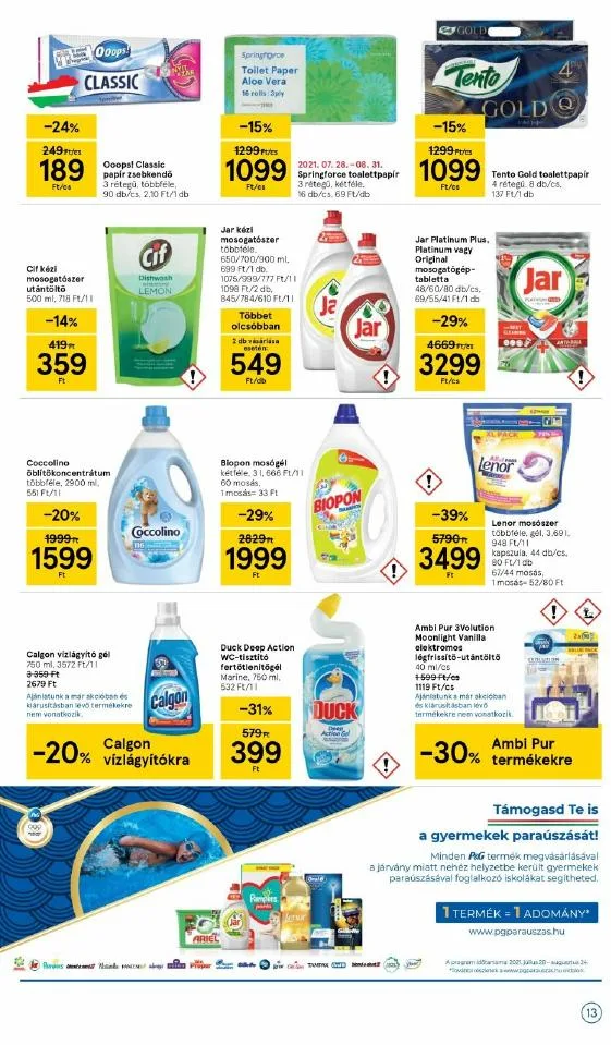 Tesco akciós újság 08.12–08.18 – 13. oldal