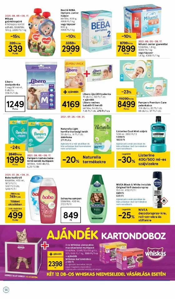 Tesco akciós újság 08.12–08.18 – 14. oldal