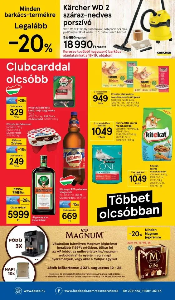 Tesco akciós újság 08.12–08.18 – 20. oldal
