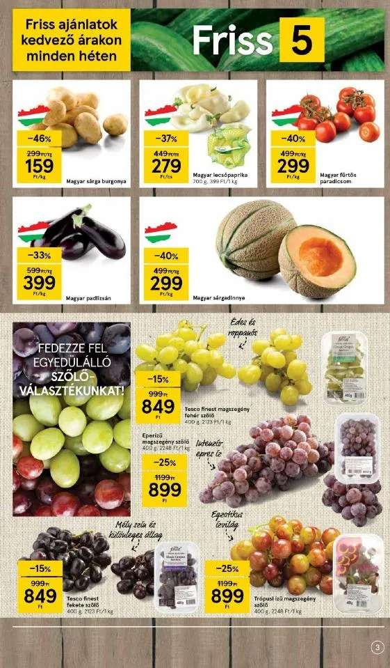 Tesco akciós újság 08.12–08.18 – 3. oldal