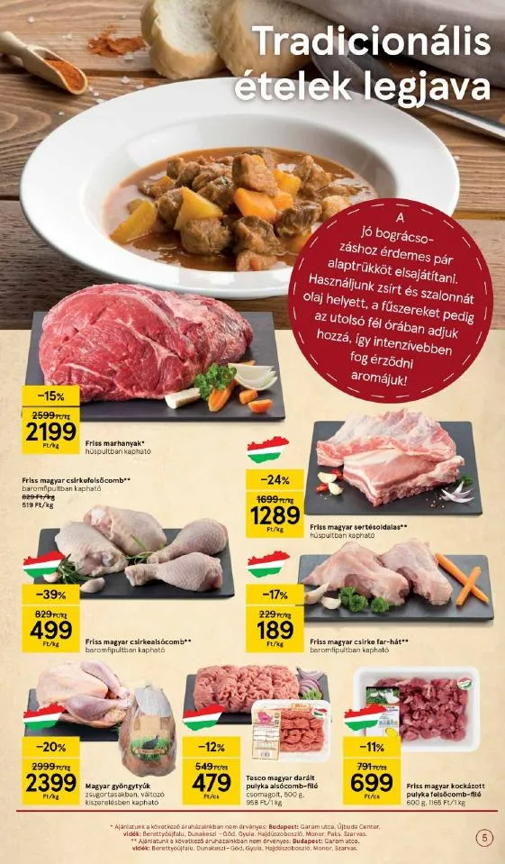 Tesco akciós újság 08.12–08.18 – 5. oldal