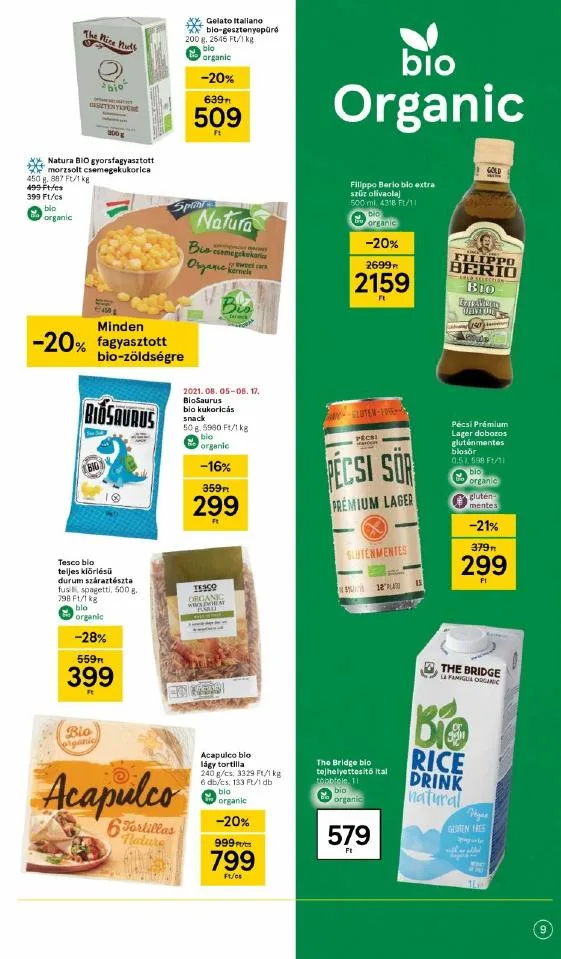 Tesco akciós újság 08.12–08.18 – 9. oldal