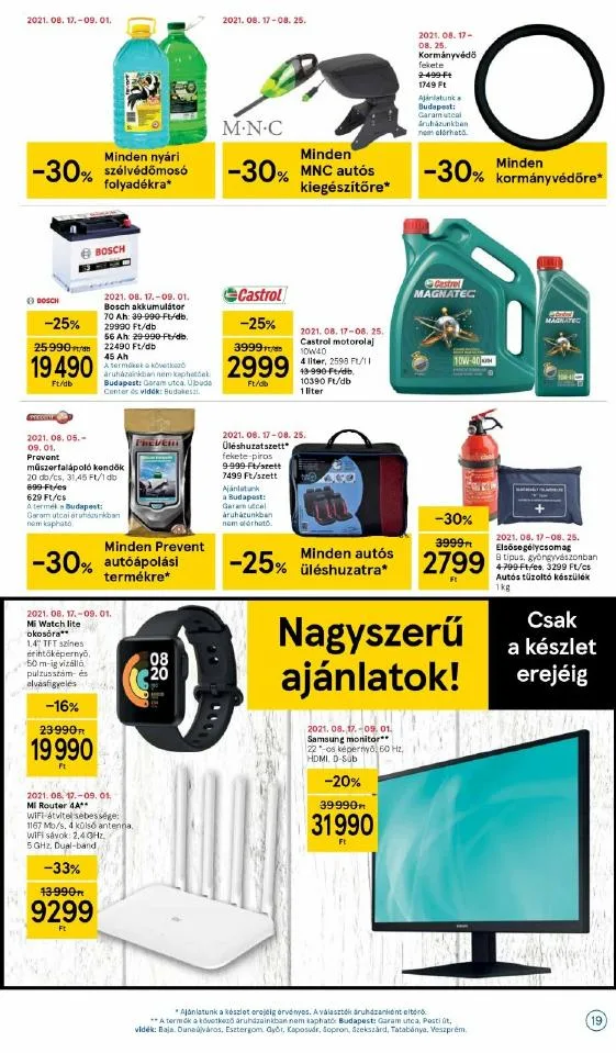 Tesco akciós újság 08.18–08.25 – 19. oldal