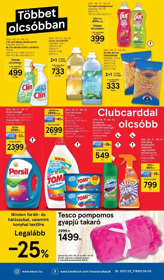 Tesco akciós újság 08.18–08.25 – 20. oldal