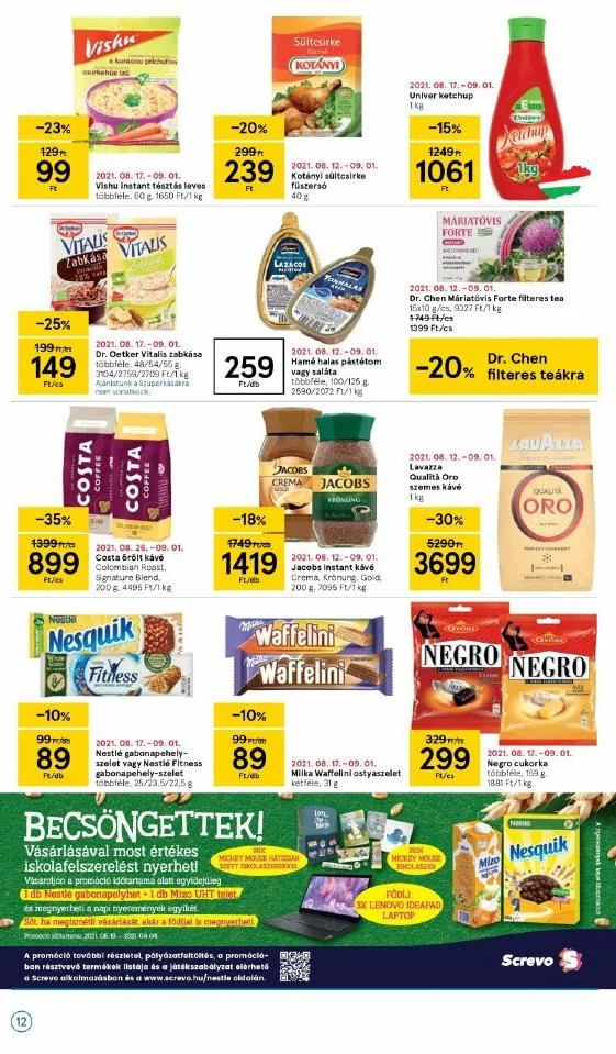 Tesco akciós újság 08.26–09.01 – 12. oldal
