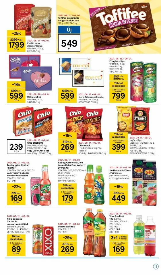 Tesco akciós újság 08.26–09.01 – 13. oldal