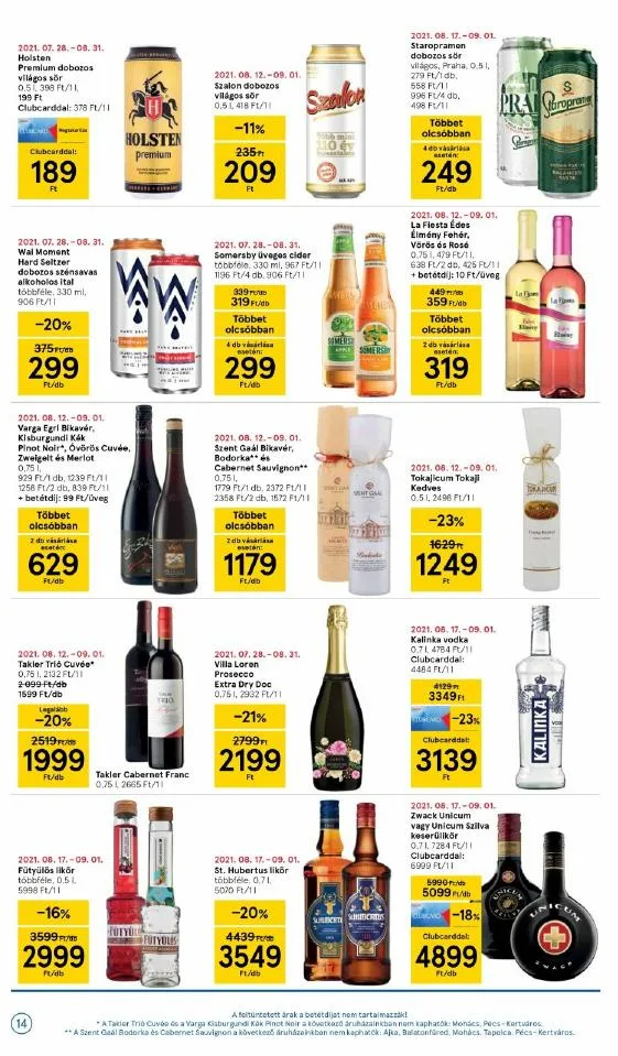 Tesco akciós újság 08.26–09.01 – 14. oldal