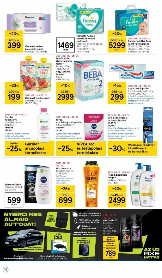 Tesco akciós újság 08.26–09.01 – 16. oldal