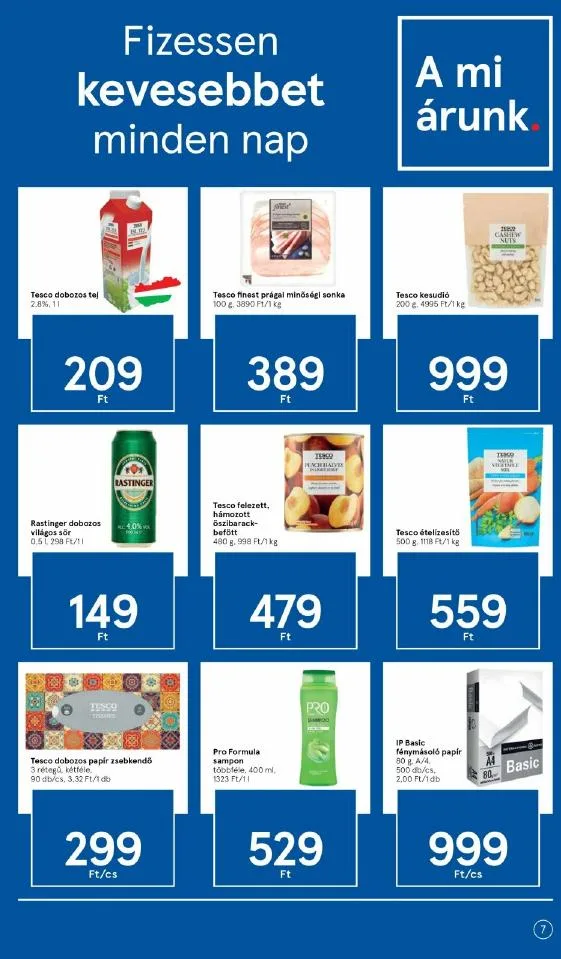 Tesco akciós újság 08.26–09.01 – 7. oldal