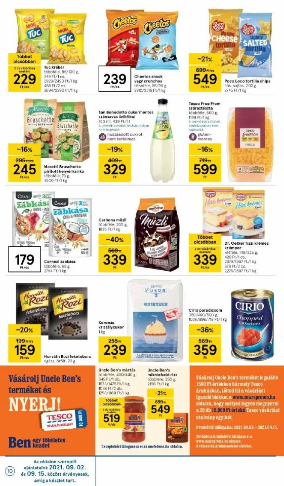 Tesco akciós újság 09.02–09.08 – 10. oldal