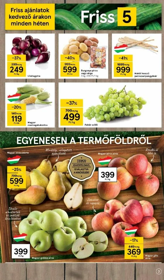 Tesco akciós újság 09.02–09.08 – 3. oldal