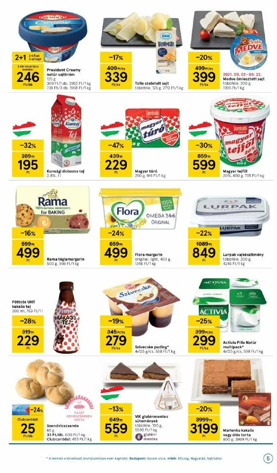 Tesco akciós újság 09.02–09.08 – 5. oldal
