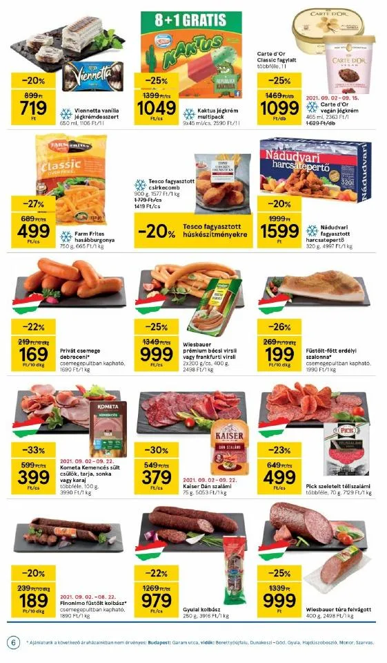 Tesco akciós újság 09.02–09.08 – 6. oldal