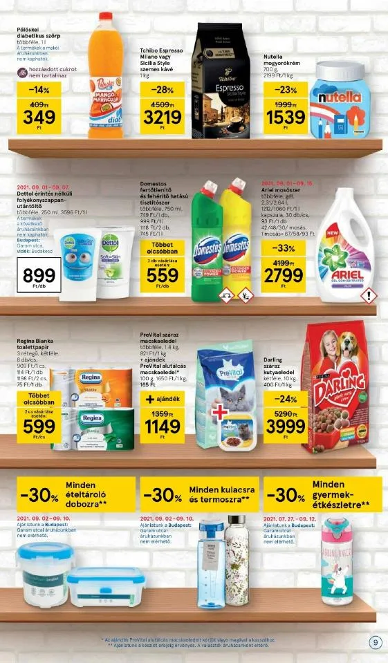 Tesco akciós újság 09.02–09.08 – 9. oldal