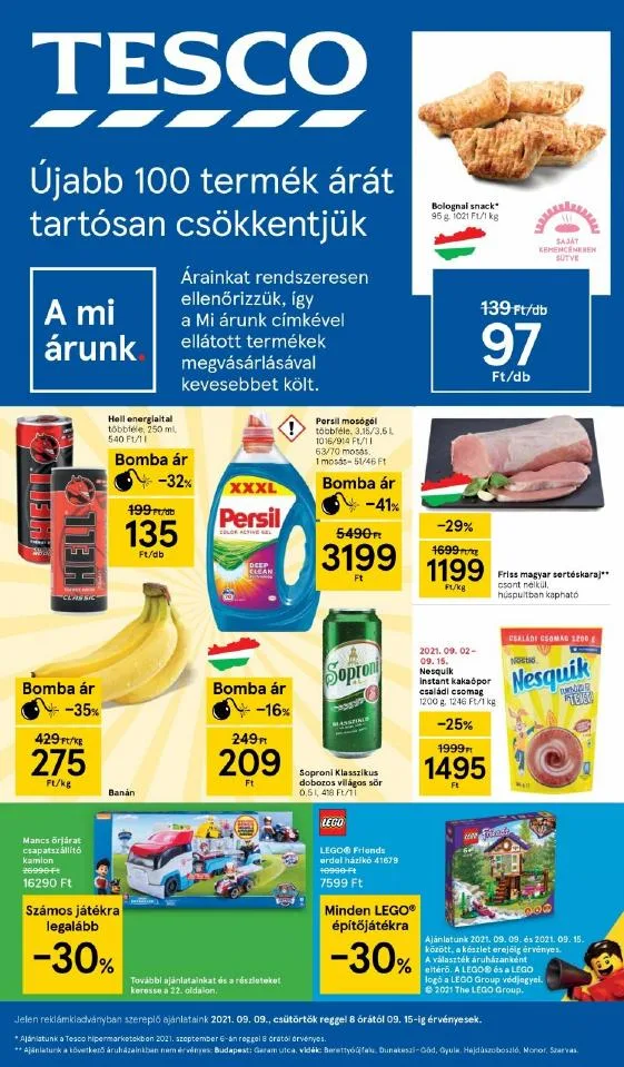 Tesco akciós újság 09.09–09.15