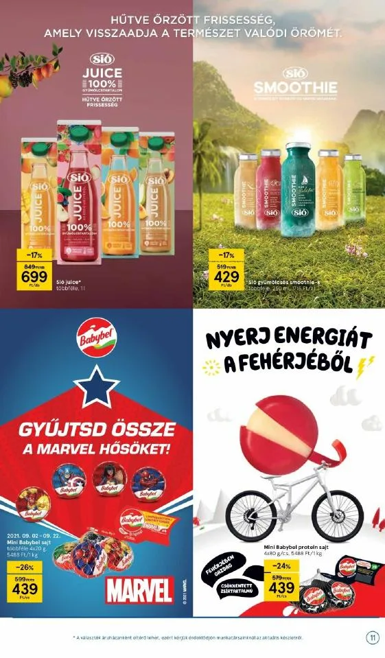 Tesco akciós újság 09.09–09.15 – 11. oldal