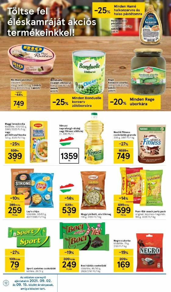 Tesco akciós újság 09.09–09.15 – 12. oldal