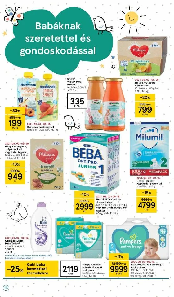 Tesco akciós újság 09.09–09.15 – 16. oldal