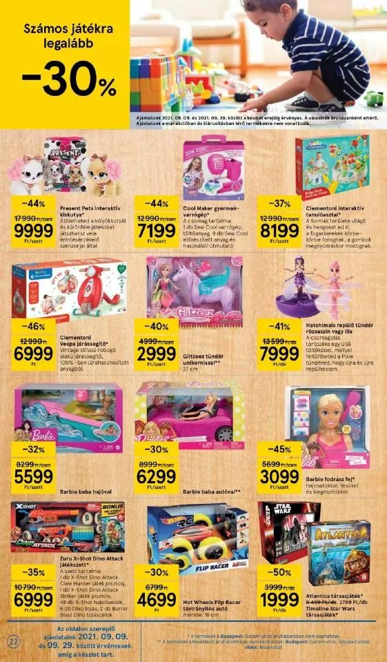 Tesco akciós újság 09.09–09.15 – 22. oldal