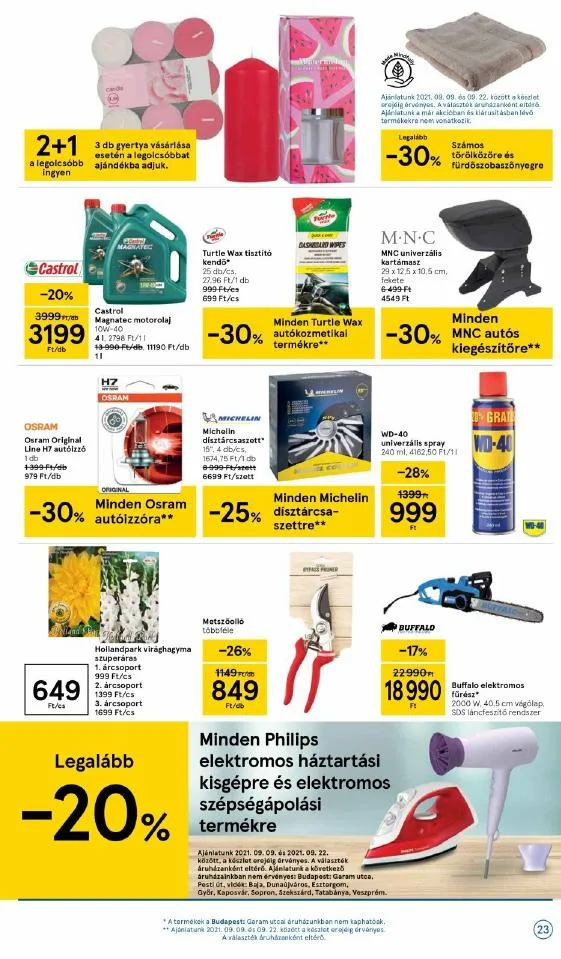 Tesco akciós újság 09.09–09.15 – 23. oldal