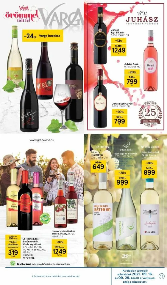 Tesco akciós újság 09.16–09.22 – 13. oldal